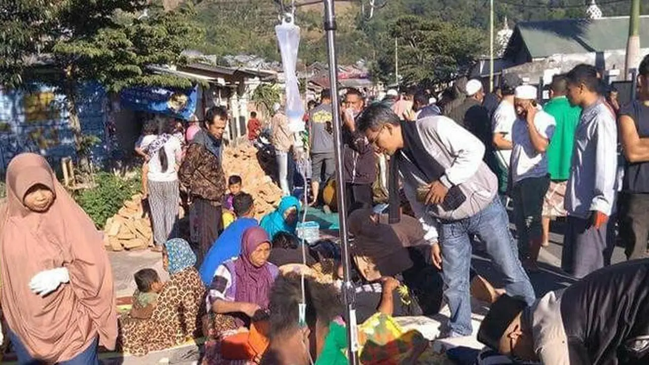 Tips Pertolongan Pertama Korban Bencana seperti Gempa Lombok (Sunariyah/Liputan6)