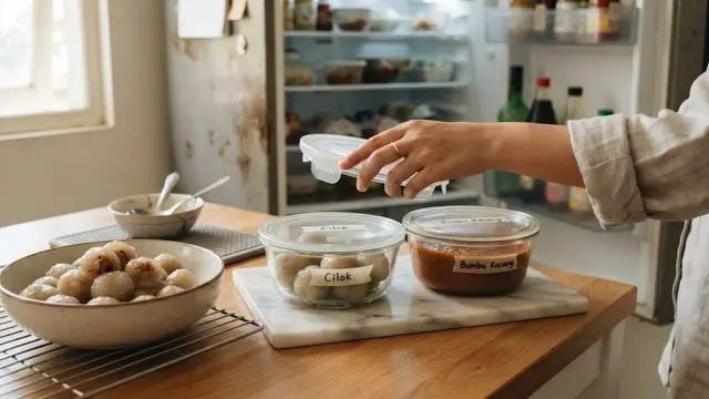 Resep Cilok Kuah Kacang Empuk dan Lezat