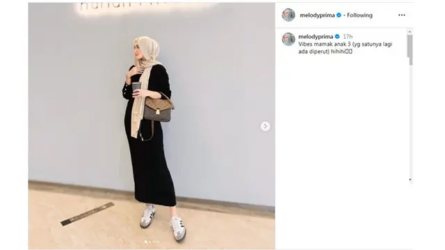 8 Potret Melody Prima saat Asuh Anak, Umumkan Kehamilan Ketiga