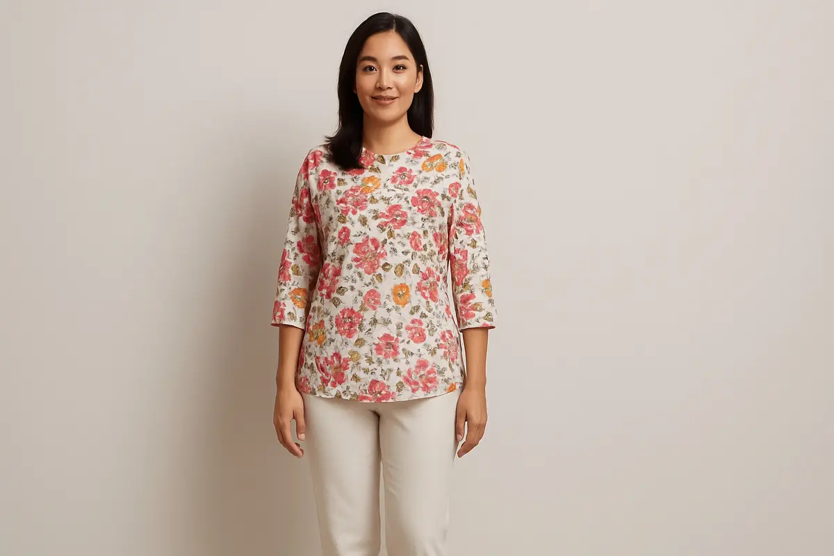 Bawahan yang Cocok dengan Blouse Motif Bunga (Foto: ChatGPT)
