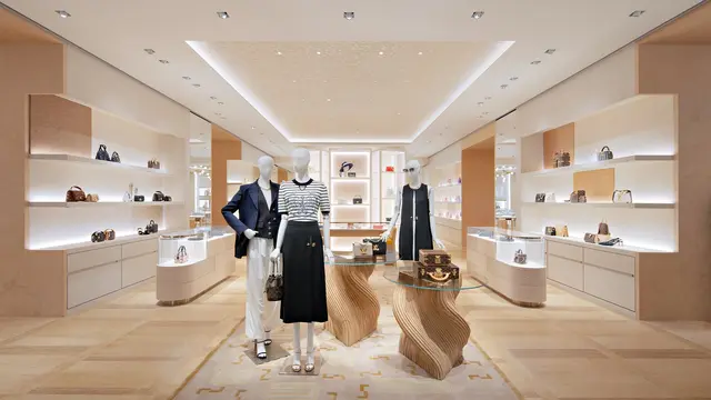 Terbukanya Kembali Butik Louis Vuitton di Plaza Indonesia setelah Direnovasi, Penuh Kearifan Lokal