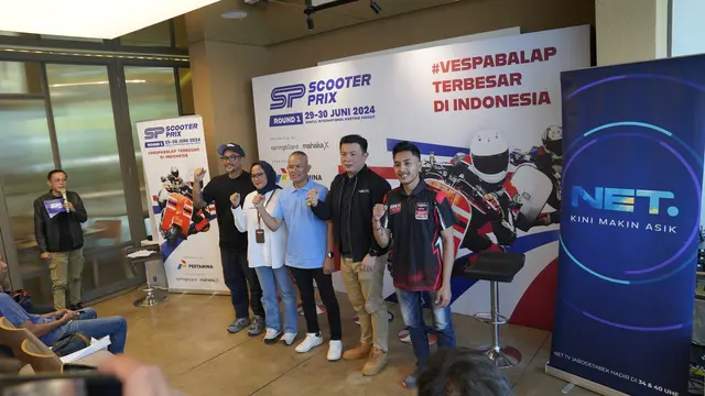 Pressconfrence ajang Scooter Prix 2024
