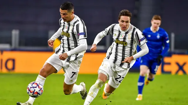 Foto Liga Champions: Juventus Hajar Dynamo Kiev Tiga Tanpa Balas