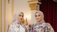 Model Gamis Sifon Kombinasi Brokat Pesta Mewah 2025. Foto: Gemini