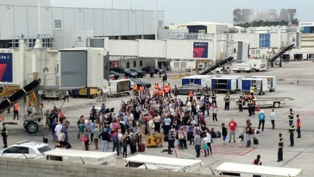 SEJAGAT: Suasana Mencekam Penembakan di Bandara Florida