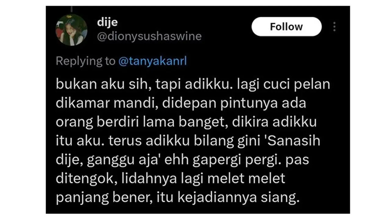 6 Cerita Pengalaman Horor Netizen Ini Seketika Bikin Ikut Merinding ...