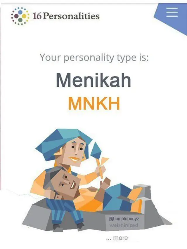 Kocak, 7 Meme Kepribadian MBTI Ala Netizen Ini Nyeleneh Banget