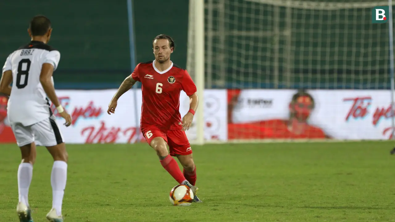 Pemain timnas Indonesia Marc Klok