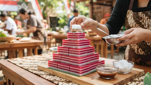 Cara Menghias Kue Tradisional Untuk Lomba 17 Agustus