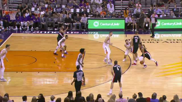 Portland Trail Blazers meraih kemenangan di markas Phoenix Suns 113-104.