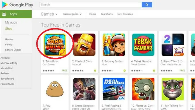 Top, Game Tahu Bulat Buatan Anak Negeri Kalahkan Clash of Clans!