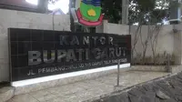 Kantor Bupati Garut di jalan Pembangunan Garut, Jawa Barat (Liputan6.com/Jayadi Supriadin)