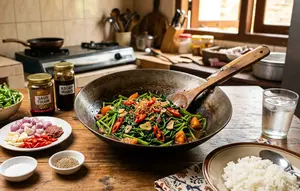 Resep Tumis Kangkung Saus Tiram yang Gurih, Praktis dan Tetap Renyah