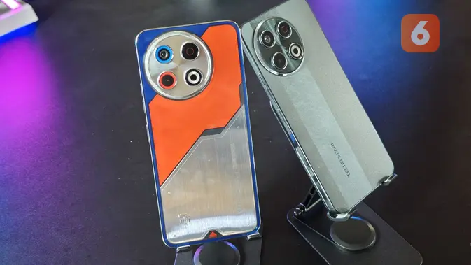 <p>Tecno Spark 30 Pro resmi diumumkan. (Liputan6.com/ Yuslianson)</p>