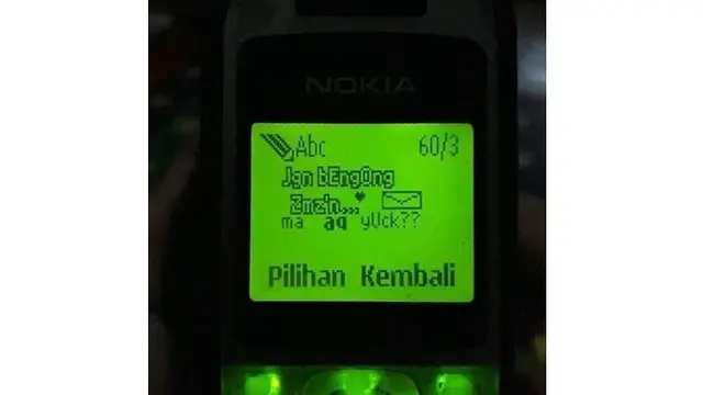 6 Potret SMS Bergambar Ini Jadul Banget, Bikin Nostalgia