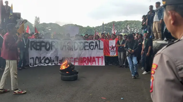 Peringatan 26 Tahun Reformasi 98, Cipayung Plus Gelar Unjukrasa di Malang