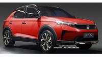 Render Honda ZR-V berbasis dari Honda SUV RS Concept (Theophilus Chin, paultan.org)