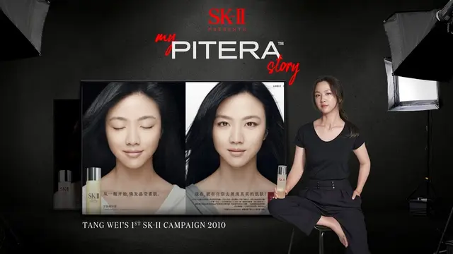 Tangwei dengan kampanye ikonis pertama dengan SK-II di tahun 2010