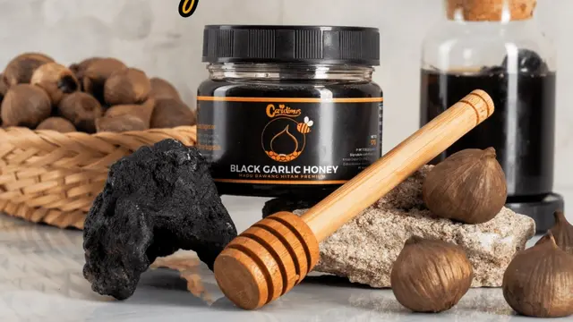 Bawang hitam atau black garlic, produk andalan Cardimus