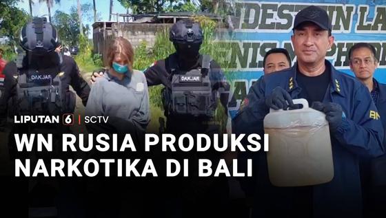 WN Rusia Produksi Narkotika di Bali