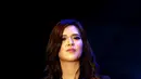 Di atas panggung, Raisa mengaku bahwa lagu ‘Pemeran Utama’ adalah lagu tergalau yang pernah dibuatnya. "Ini lagu tergalau yang pernah saya bikin dan menjadi salah satu lagu favorit saya," tutur kekasih Keenan Pearce. (Wimbarsana/Bintang.com)