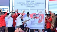 Gus Ipul saat berkampanye di Jawa Timur (Liputan6.com/Dian Kurniawan)