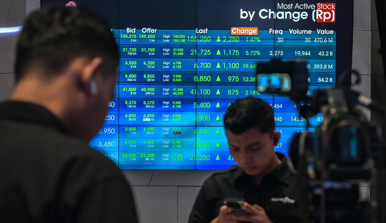Semua negara yang dikenai tarif timbal balik (resiprokal) pada Rabu lalu akan kembali ke tarif universal sebesar 10 persen. (BAY ISMOYO/AFP)