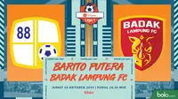 Eksklusif Live Streaming Shopee Liga 1 di Vidio: Barito Putera Vs Badak Lampung FC