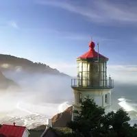 Heceta Head Lighthouse, Oregon, Amerika Serikat. (Getty)