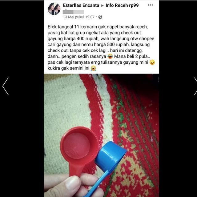 kena zonk belanja diskonan