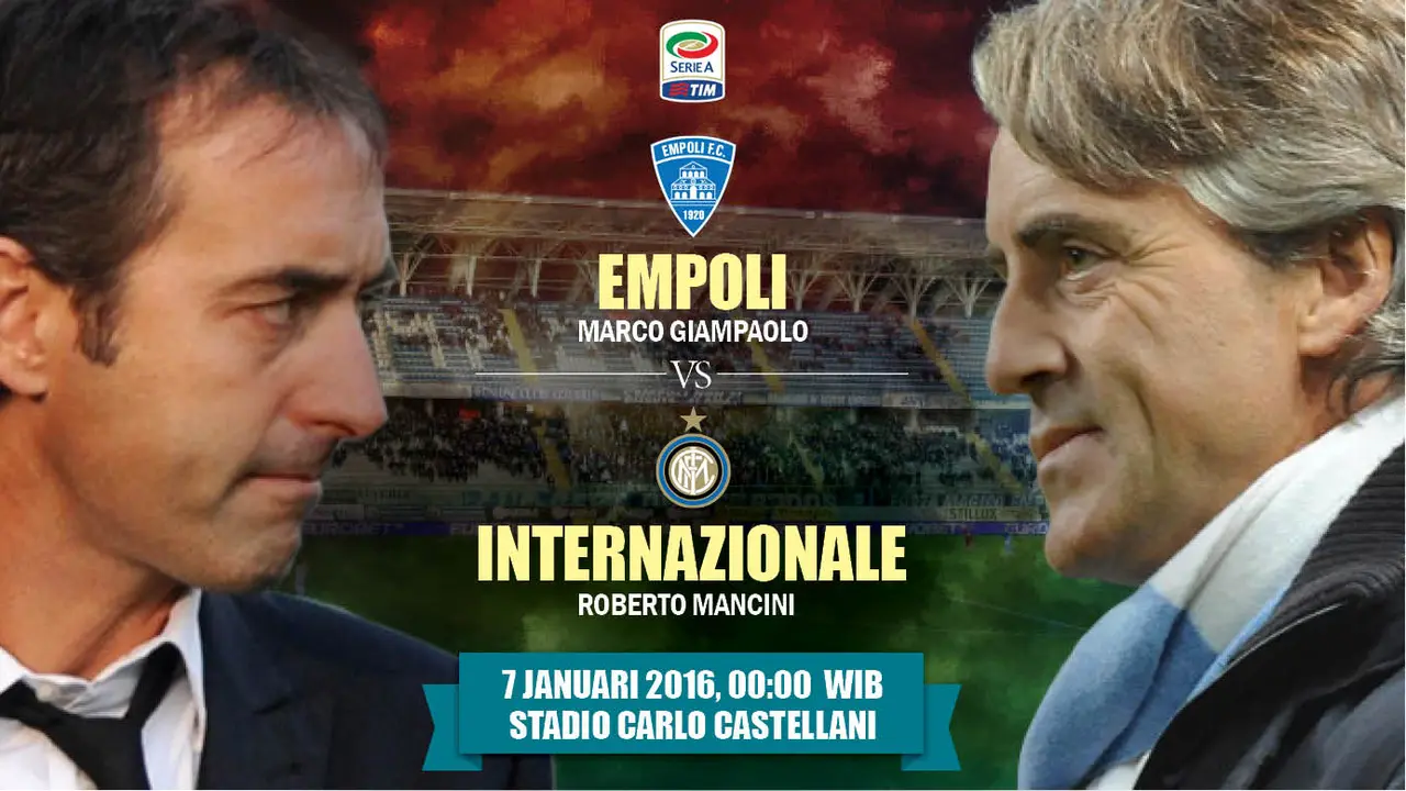 Banner Empoli vs Internazionale