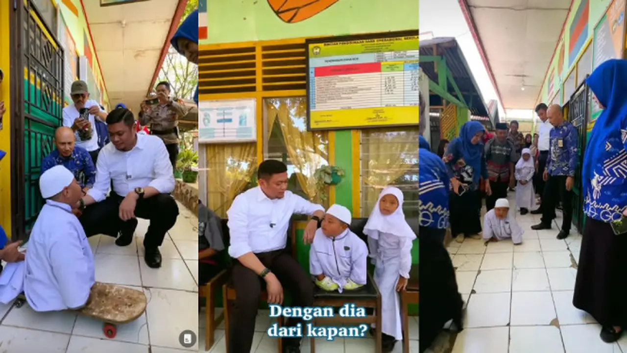 Momen Bupati Gowa, Adnan Purichta Ichsan, Bertemu Marwah dan Reski yang Viral karena Video Marwah Sedang Menyuapi Reski, yang Seorang Anak Disabilitas, Tersebar di Mana-Mana