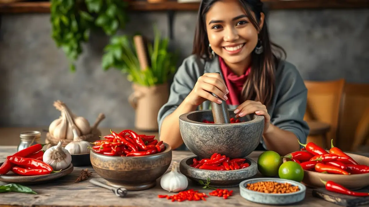 cara membuat sambal