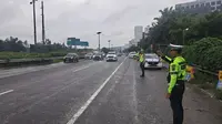 Akses Tol ke Bandara Soetta Masih Aman Dilalui Pagi Ini Meski Diguyur Hujan