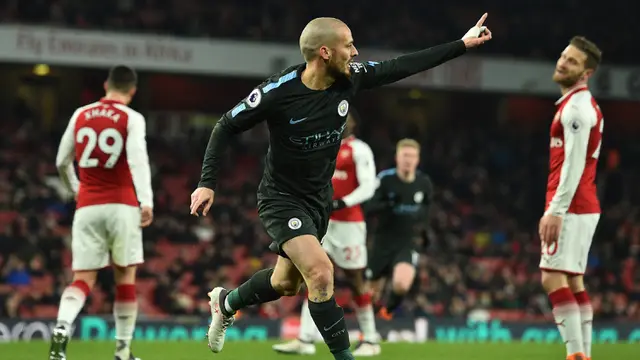 FOTO: Manchester City Kembali Permalukan Arsenal