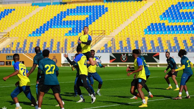 Foto: Pamer Lompatan Tinggi, Cristiano Ronaldo Mulai Berlatih Bersama Al Nassr