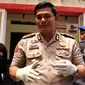 Kapolres Karanganyar AKBP Ade Safri Simanjuntak menyatakan polisi sempat menyita sejumlah barang elektronik dari panitia diksar Mapala UII. (Liputan6.com/Fajar Abrori)