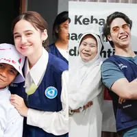 El Rumi dan Syifa Hadju ternyata sama-sama rayakan ulang tahun di panti asuhan (@kitabisacom)