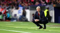 Arsene Wenger mengaku sedih karena gagal mengakhiri kariernya di Arsenal dengan gelar. (doc. Arsenal FC)