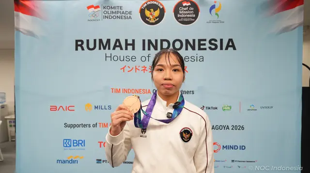 Kado Ulang Tahun Leica Lubis di Asian Games 2026, Perunggu yang Membuka Jalan Menuju Olimpiade