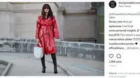 Bingung saat ingin mengenakan long coat? Intip tips fashion yang satu ini. (Foto: Instagram @thestylestalkercom)