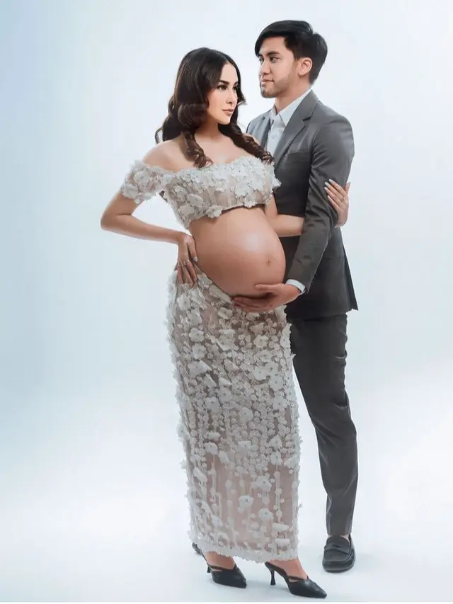 Vicy Melanie Istri Kevin Aprilio Sebelum Melahirkan Putri Pertamanya. [@kevinaprilio]