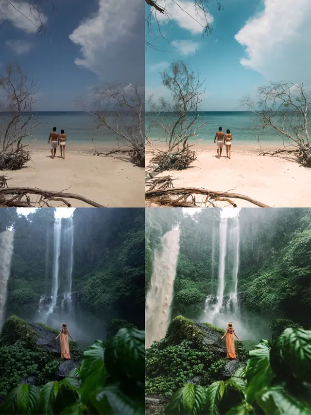 Before-After Edit Foto dengan Preset/dok.  Tinorenato