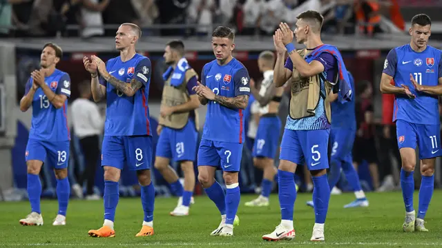 Foto: Ronaldo Amsyong, Untung Ada Bruno Fernandes yang Bawa Portugal Curi Poin Penuh di Kandang Slovakia pada Kualifikasi Euro 2024