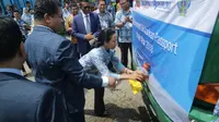 Perum Peruri mengirimm produk cetakan Paspor Sri Lanka di Karawang, Jawa Barat, pada Selasa (9/4/2019). Dok Kementerian BUMN