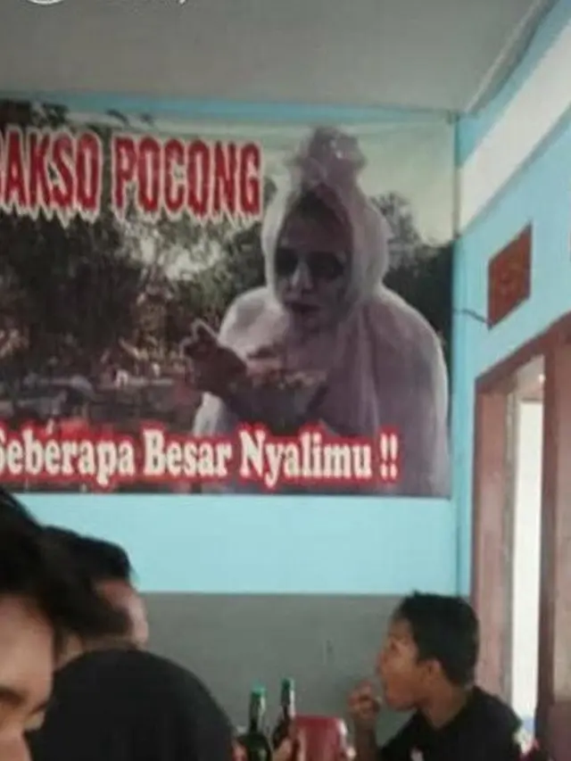 6 Tulisan Kocak di Warung Bakso Ini Bikin Geleng Kepala