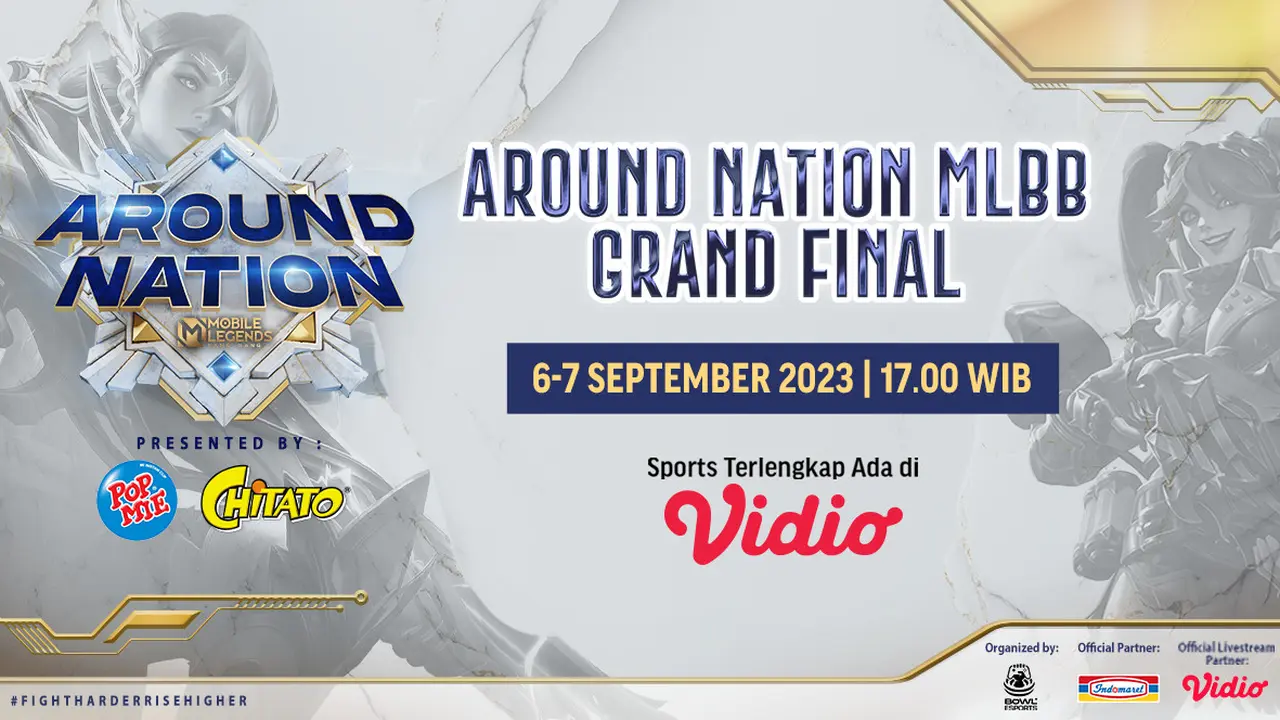 Jadwal Live Streaming Around Nation Championship MLBB Grand Final di Vidio, 6-7 September 2023