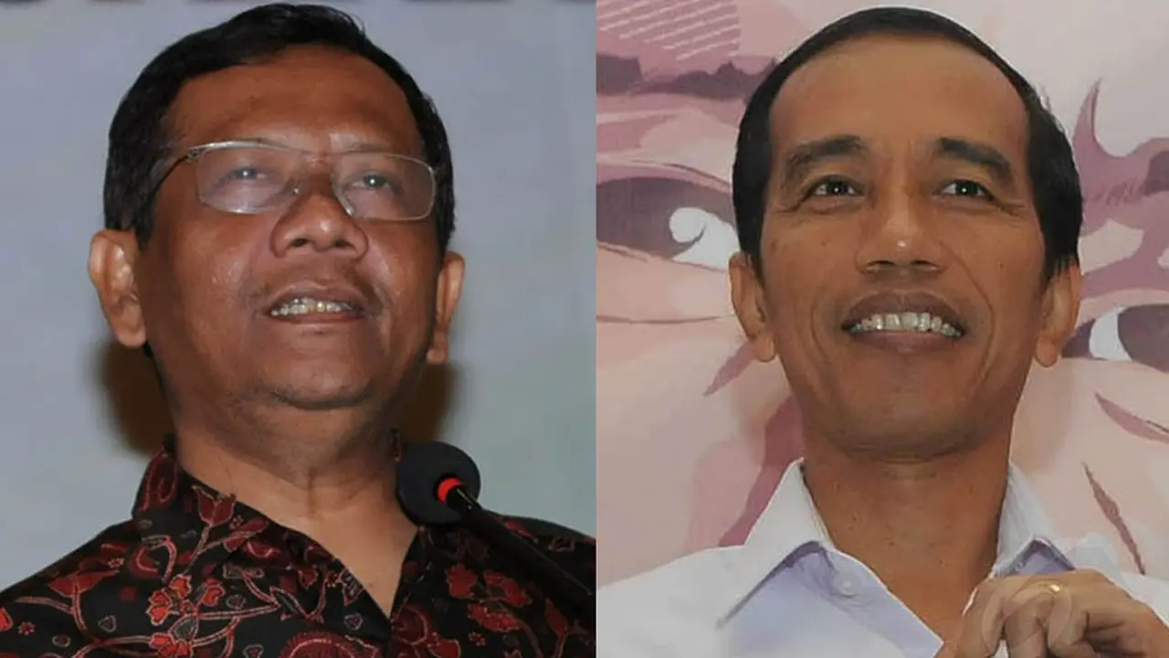 JOKOWI , MAHFUD MD 