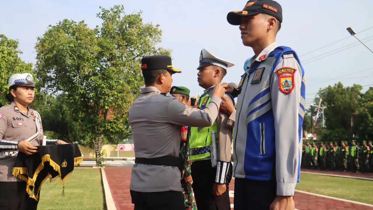 Operasi Patuh Candi 2025 Polres Pemalang resmi dimulai, Senin (14/7/2025). (Foto: Liputan6.com/Polres Pemalang)