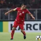 Kapten Persija Jakarta Ismed Sofyan  (Liputan6.com/Helmi Fithriansyah)